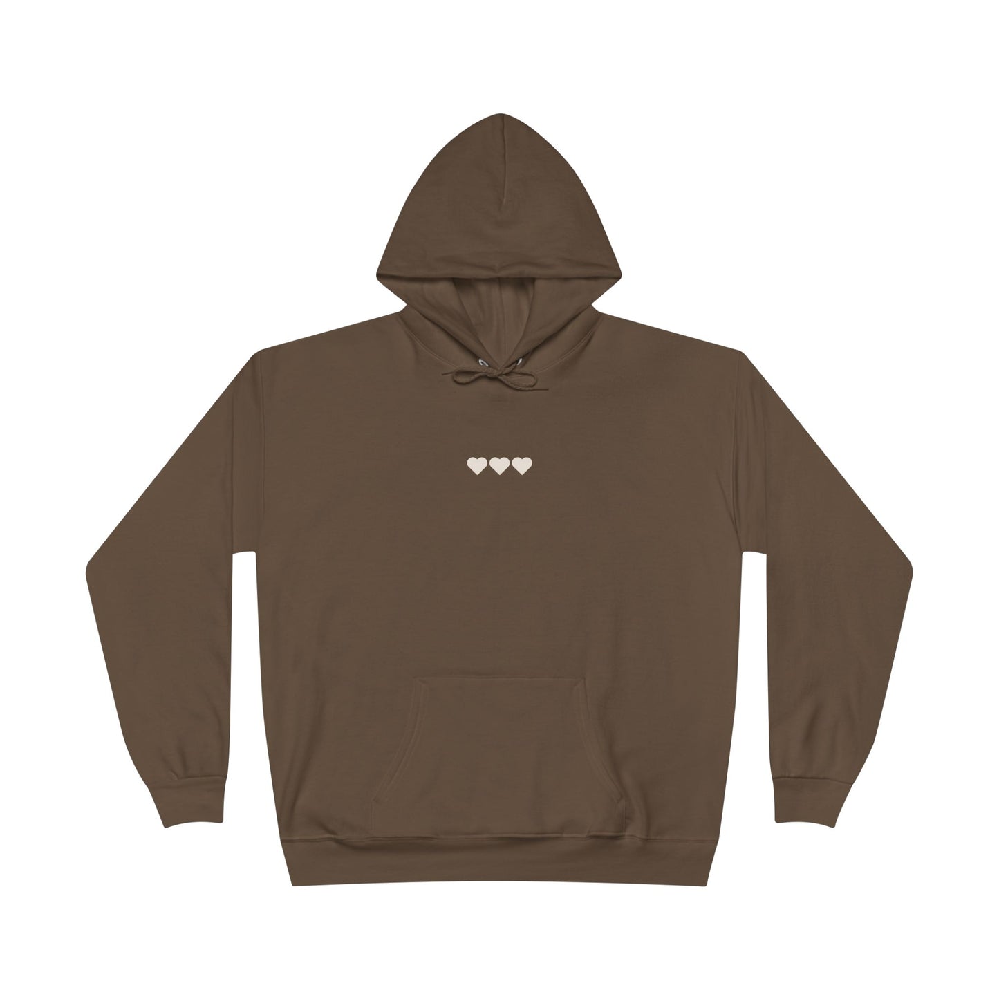 Lucky Chestnut “Give Your Horse a Treat” Hoodie – Back Graphic + Front Heart Detail