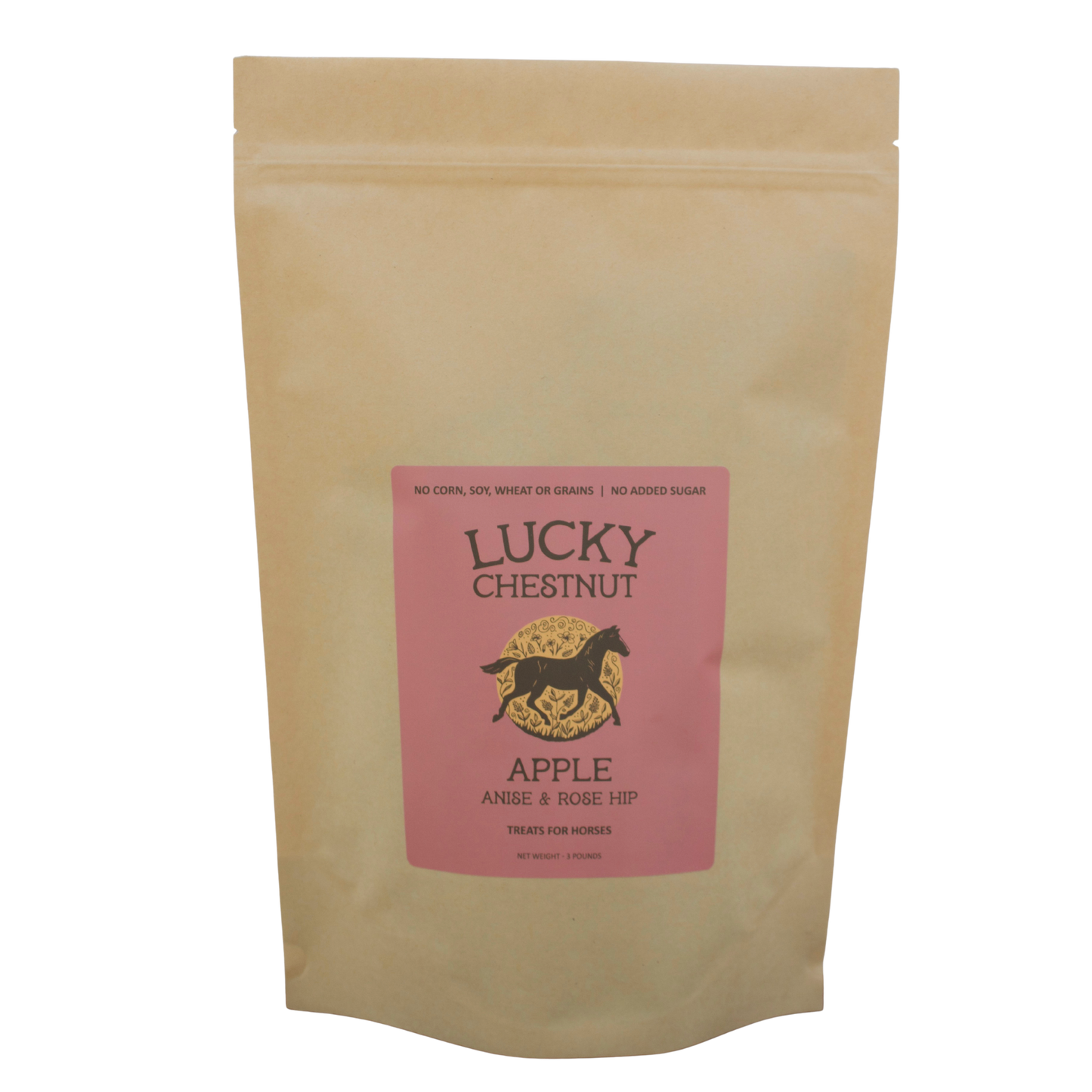 Apple with Anise + Rose Hip Horse Treats - Low-NSC