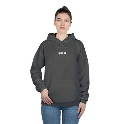 Lucky Chestnut “Give Your Horse a Treat” Hoodie – Back Graphic + Front Heart Detail