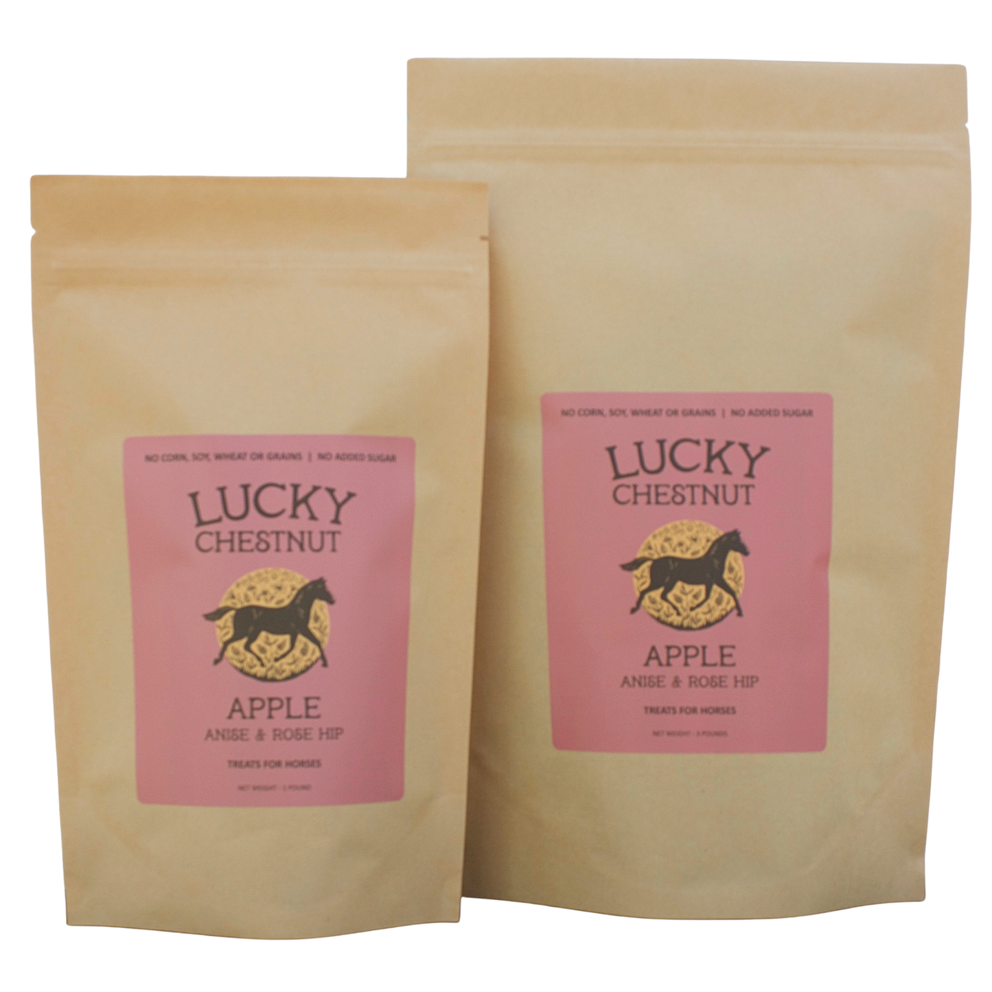 Apple with Anise + Rose Hip Horse Treats - Low-NSC