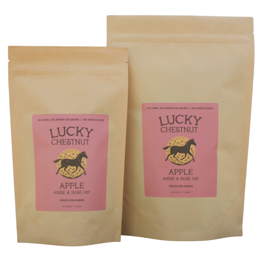 Apple with Anise + Rose Hip Horse Treats - Low-NSC