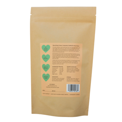 Carrot with Fenugreek + Fennel Horse Treats